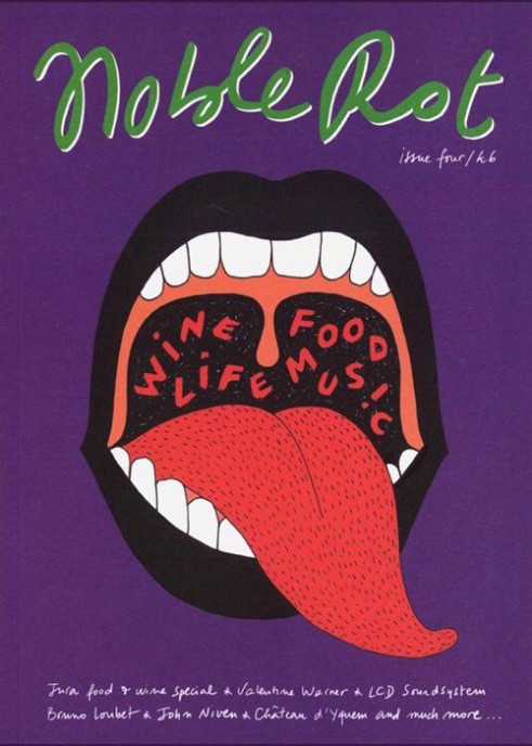 Noble Rot Magazine Cover Art, Issue 4
